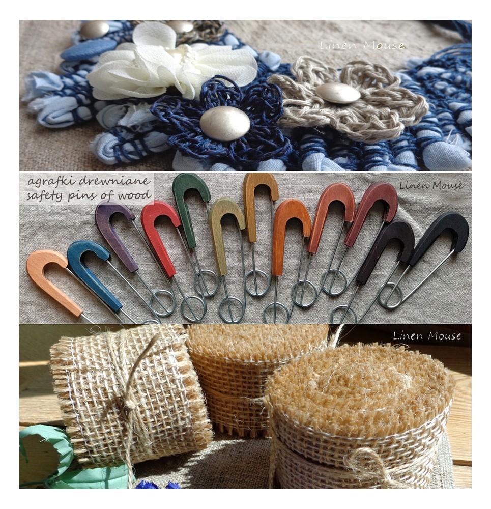 lniane dodatki lniana pasmanteria linen supplies linen haberdashery