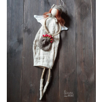 lniany anioł linen angel
