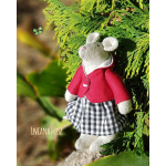 Lniana Mysz Linen Mouse