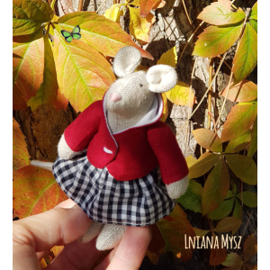 Lniana Mysz Linen Mouse