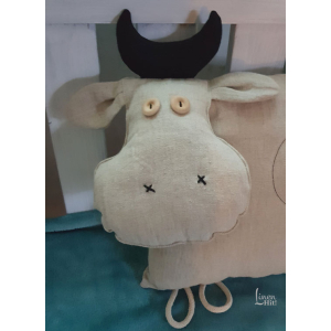 lniana krowa linen cow