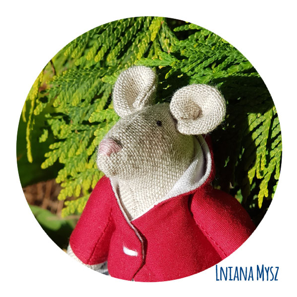 Lniana Mysz Linen Mouse