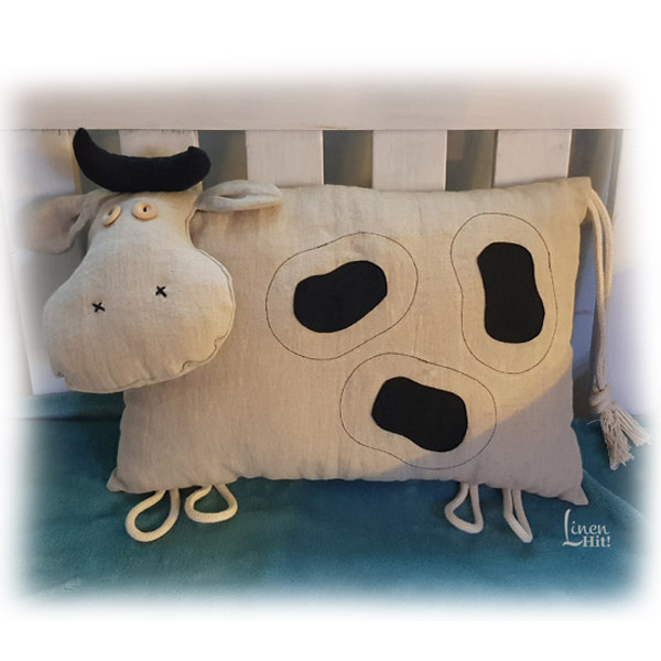 lniana krowa linen cow