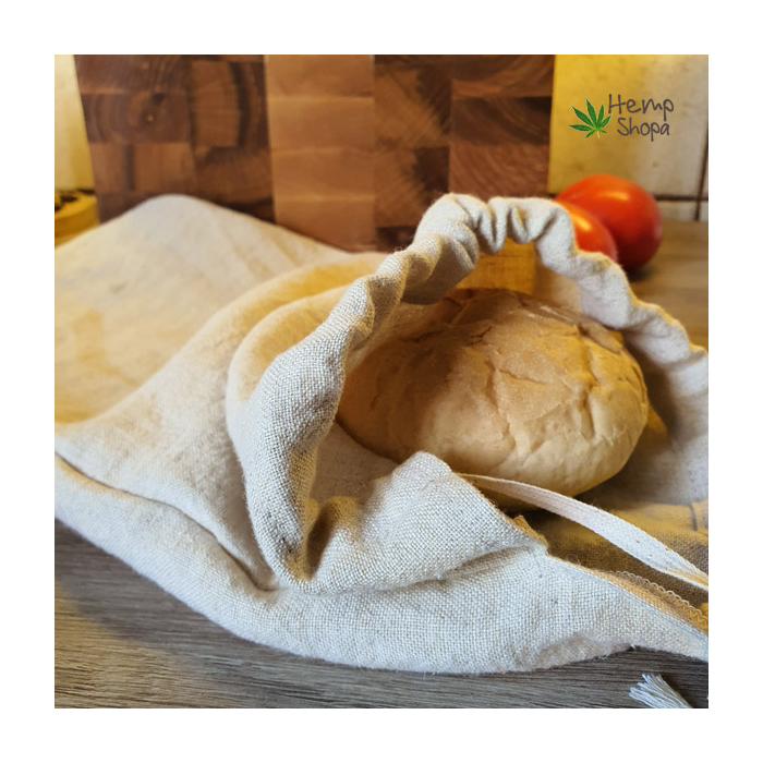 worek konopny na chleb Hemp Sack for Bread