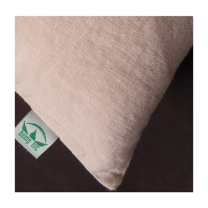 poszewka konopna, hemp pilowcase.