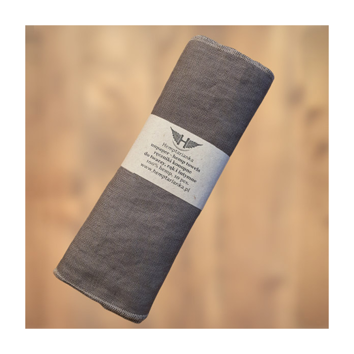 mini ręczniki konopne, mini hemp towel.