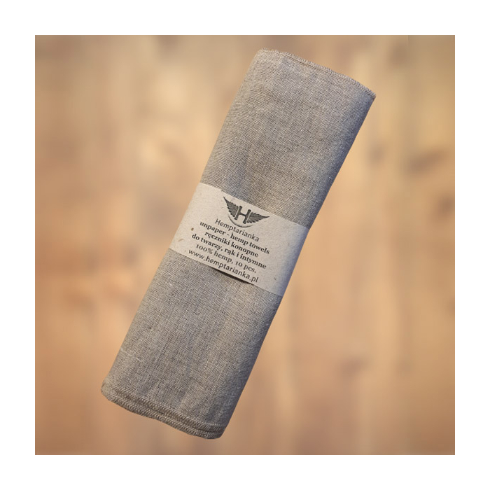 mini ręczniki konopne, mini hemp towel.
