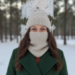 Komin - Ocieplacz Konopny na Szyję Naturalny