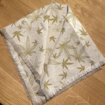 Bandana Konopna Sielski Luksus Styl Island Lux & Liście Konopi