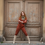 Bandana Konopna Khaki