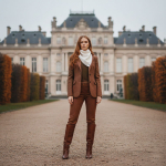 Bandana Konopna Kremowa