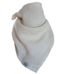 Bandana Konopna Kremowa