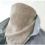 Bandana Konopna Szara Niebarwiona