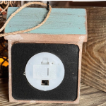 Drewniany Domek Samotnika Latarenka Led Dekoracja