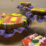 3 Kapturki na Salaterkę i Słoiki Energia Koloru w Stylu Vintage na Prezent