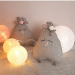 Lniany Kurczak Kura Dekoracja Rękodzieło