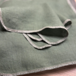 Zielone Mini Ręczniki Lniane