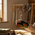 Artystyczne Mitenki Wełniane