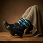 Grube Skarpety Wełniane Nordic Blue Ciepłe i Trwałe