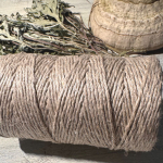 Sznurek Lniany Naturalny do Ziół i Kadzideł