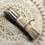 Płaskie Sznurówki Lniane Kratka 120 cm