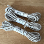 Sznurówki Konopno Bawełniane Skręcane 120 cm Rękodzieło z Charakterem