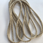 Sznurówki Konopno Bawełniane Skręcane 120 cm Rękodzieło z Charakterem