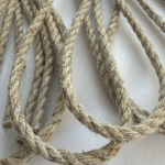 Sznurówki Konopno Bawełniane Skręcane 120 cm Rękodzieło z Charakterem