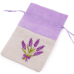 Woreczek Lawendowy Haftowany
