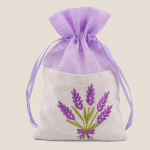 Woreczek Lawendowy Haftowany