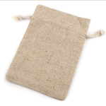 woreczek lniany na prezent, linen bag.