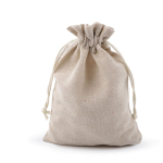 woreczek lniany na prezent, linen bag.