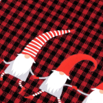 Woreczek Prezentowy Bawełniany w Kratkę