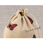 woreczki lniane linen bags linen hit