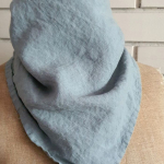 Bandana Konopna Szaro Niebieska