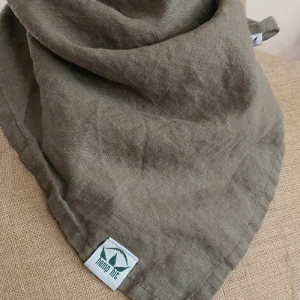 Bandana Konopna Khaki