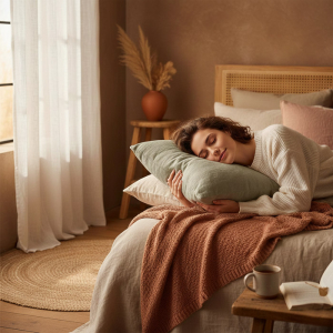 jasiek konopny, hemp pilowcase.