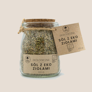 Sól Ekologiczna z Eko Ziołami w Słoiczku