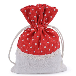 woreczek lniany, linen bag.