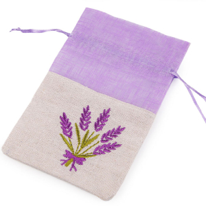 Woreczek Lawendowy Haftowany