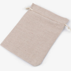 woreczek lniany na prezent, linen bag.