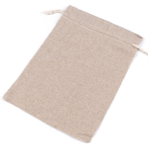 woreczek lniany na prezent, linen bag.
