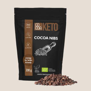 Ziarna Kakaowca Kruszone Gorzka Czekolada