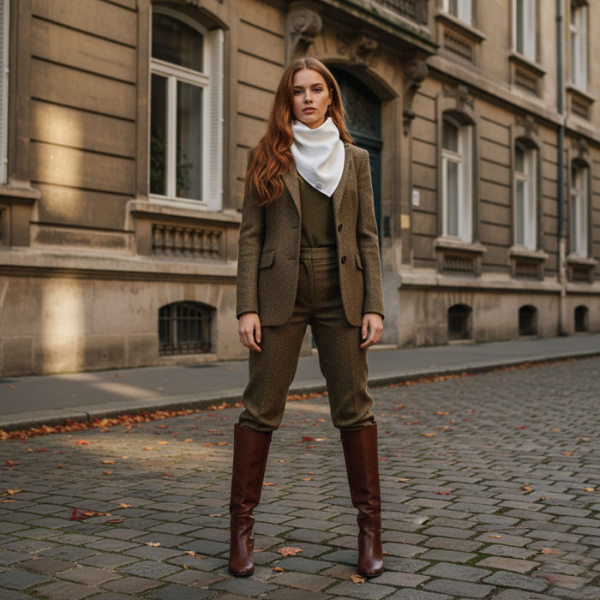 Bandana Konopna Biała