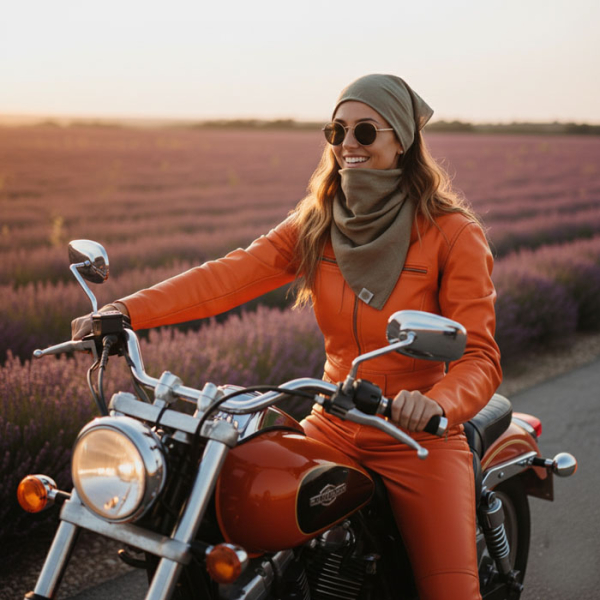 Bandana Konopna Khaki