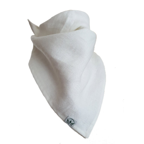 Bandana Konopna Biała