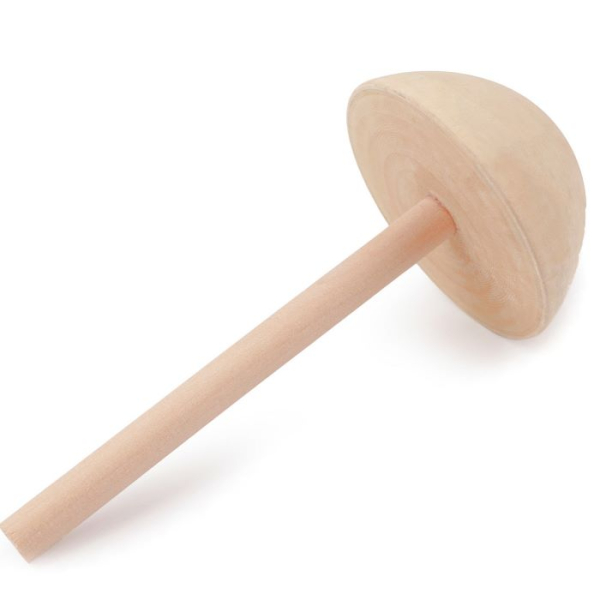 Grzybek Drewniany Surowy do Dekoracji