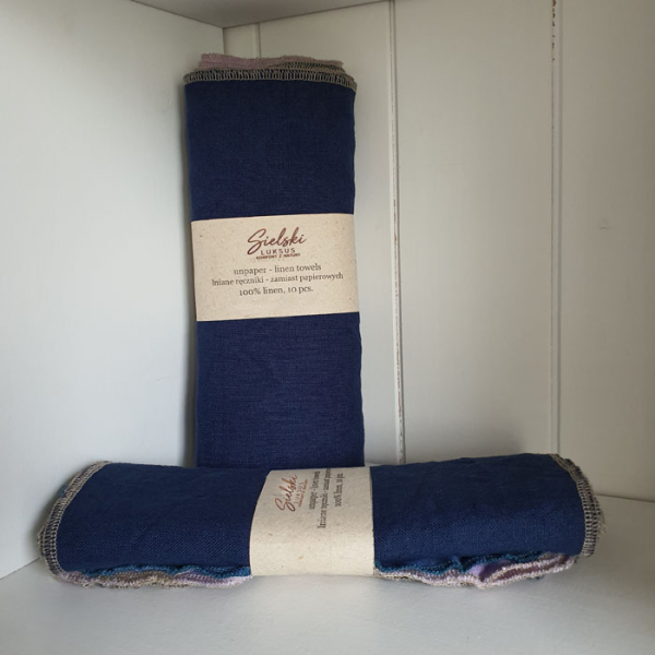 Lniane Mini Ręczniki Wielokrotnego Użytku