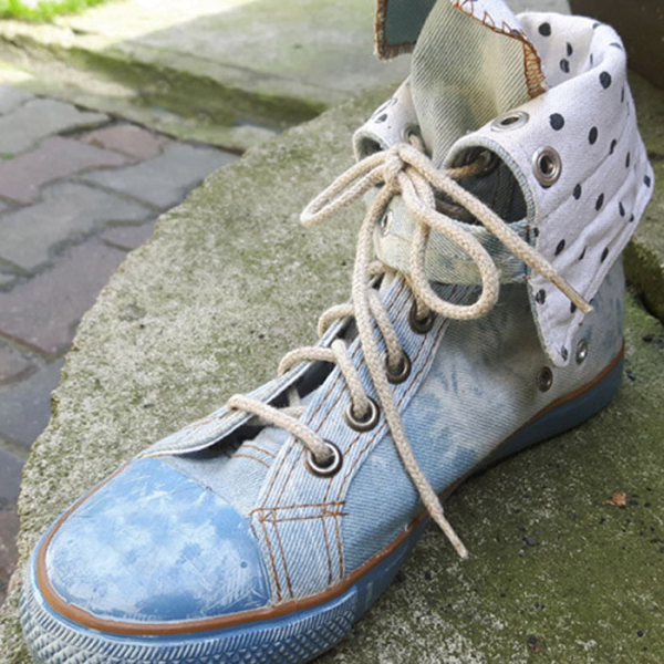 Sznurówki Lniane Niebarwione 100 cm