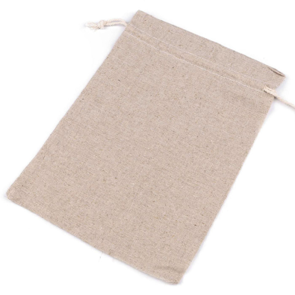 woreczek lniany na prezent, linen bag.